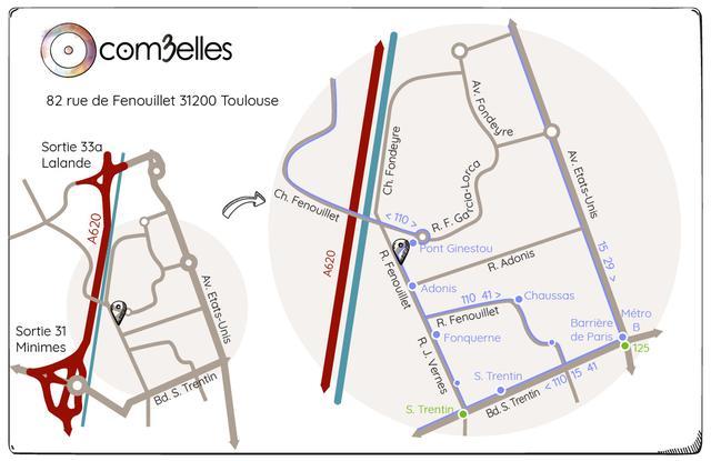acces com3elles toulouse